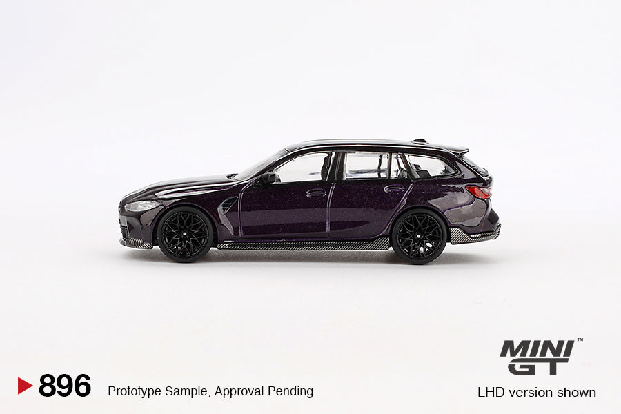 Mô hình xe Mini GT 1:64 BMW M3 M Performance Touring Daytona Violet - MGT00896
