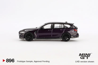 Mô hình xe Mini GT 1:64 BMW M3 M Performance Touring Daytona Violet - MGT00896