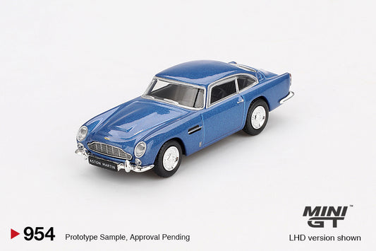 Mô hình xe Mini GT 1:64 Aston Martin DB5 Sierra Blue - MGT00954