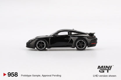 Mô hình xe Mini GT 1:64 Porsche 911 Dakar Black - MGT00958