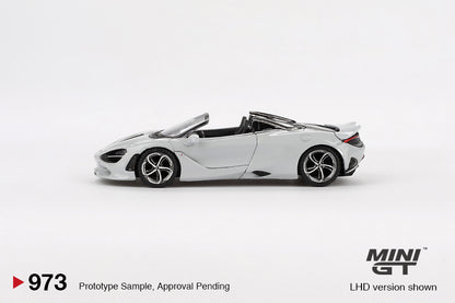 Mô hình xe Mini GT 1:64 McLaren 750S Spider Cirrus Grey - MGT00973