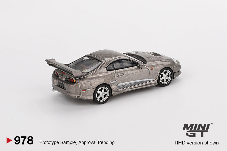 Mô hình xe Mini GT 1:64 Toyota Supra VeilSide Combat V-II Combat Grey - MGT00978