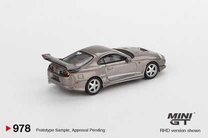Mô hình xe Mini GT 1:64 Toyota Supra VeilSide Combat V-II Combat Grey - MGT00978