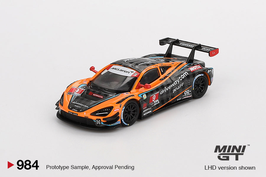 Mô hình xe Mini GT 1:64 McLaren 720S GT3 Evo Pfaff Motorsports 2024 IMSA Daytona 24 Hrs - MGT00984