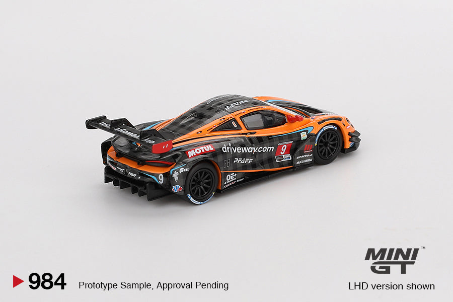 Mô hình xe Mini GT 1:64 McLaren 720S GT3 Evo Pfaff Motorsports 2024 IMSA Daytona 24 Hrs - MGT00984