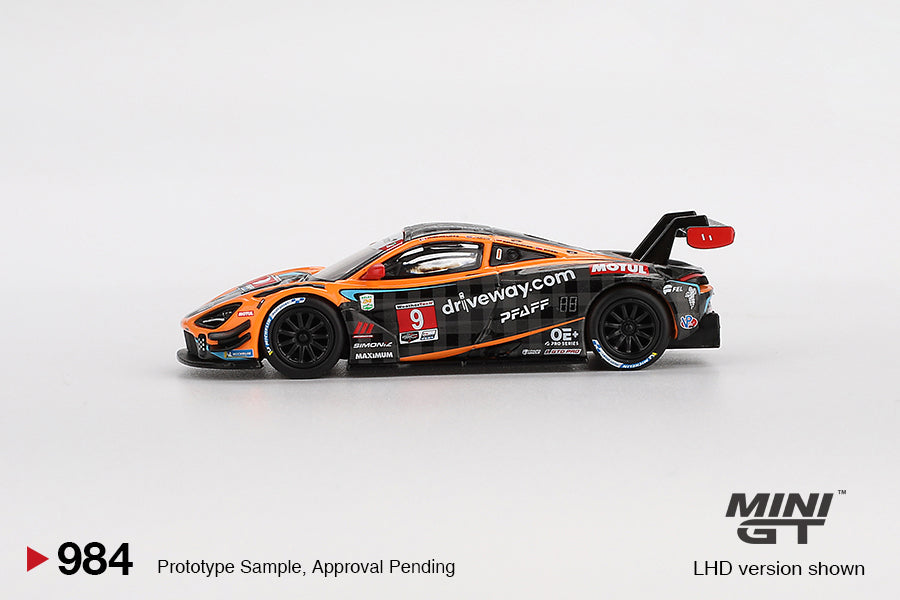 Mô hình xe Mini GT 1:64 McLaren 720S GT3 Evo Pfaff Motorsports 2024 IMSA Daytona 24 Hrs - MGT00984