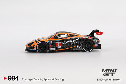 Mô hình xe Mini GT 1:64 McLaren 720S GT3 Evo Pfaff Motorsports 2024 IMSA Daytona 24 Hrs - MGT00984