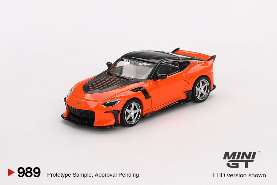 Mô hình xe Mini GT 1:64 Nissan Z VeilSide FFZ400 Orange - MGT00989