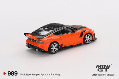 Mô hình xe Mini GT 1:64 Nissan Z VeilSide FFZ400 Orange - MGT00989