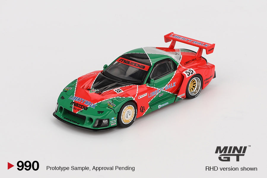 Mô hình xe Mini GT 1:64 Mazda RX-7 LB-Super Silhouette 787B - MGT00990