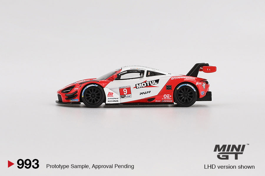 Mô hình xe Mini GT 1:64 McLaren 720S GT3 Evo Pfaff Motorsports 2024 IMSA Laguna Seca - MGT00993
