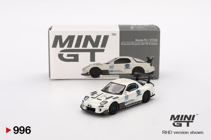 Mô hình xe Mini GT 1:64 Mazda RX-7 (FD3S) Itosyoukai Rei-gouki with RE Amemiya - MGT00996