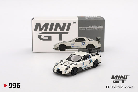Mô hình xe Mini GT 1:64 Mazda RX-7 (FD3S) Itosyoukai Rei-gouki with RE Amemiya - MGT00996