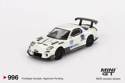 Mô hình xe Mini GT 1:64 Mazda RX-7 (FD3S) Itosyoukai Rei-gouki with RE Amemiya - MGT00996