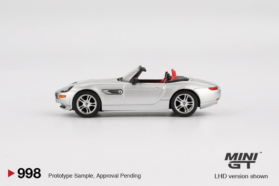 Mô hình xe Mini GT 1:64 BMW Z8 Silver - MGT00998
