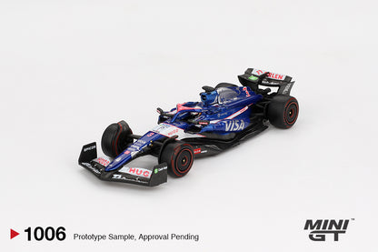 Mô hình xe Mini GT 1:64 RB VCARB 01 #3 Daniel Ricciardo 2024 F1 2024 Bahrain GP - MGT01006
