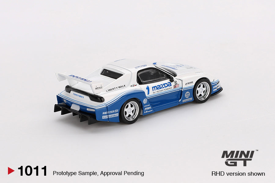 Mô hình xe Mini GT 1:64 MAZDA RX-7 LB-Super Silhouette IMSA - MGT01011
