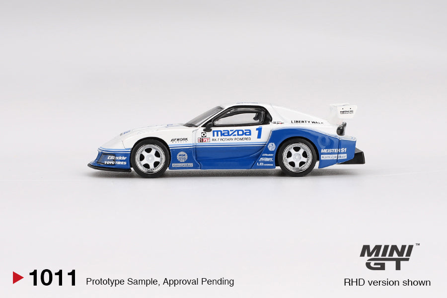 Mô hình xe Mini GT 1:64 MAZDA RX-7 LB-Super Silhouette IMSA - MGT01011