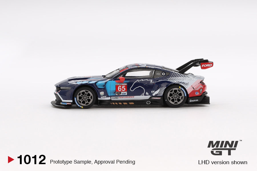 Mô hình xe Mini GT 1:64 Ford Mustang GT3 #65 Ford Multimatic Motorsports 2024 IMSA Daytona 24 Hrs - MGT01012