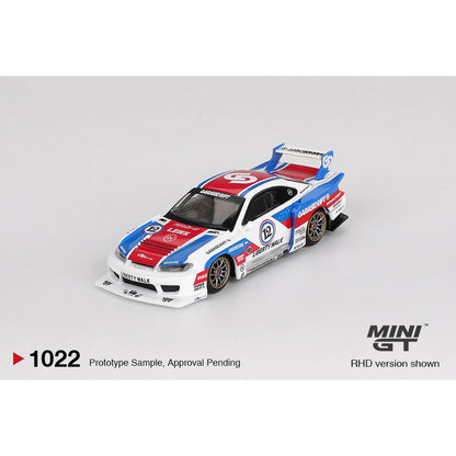 [HÀNG CÓ SẴN] Mô hình xe Mini GT 1:64 Nissan LB S15 SILVIA GARASIDRIFT LBWK 1022