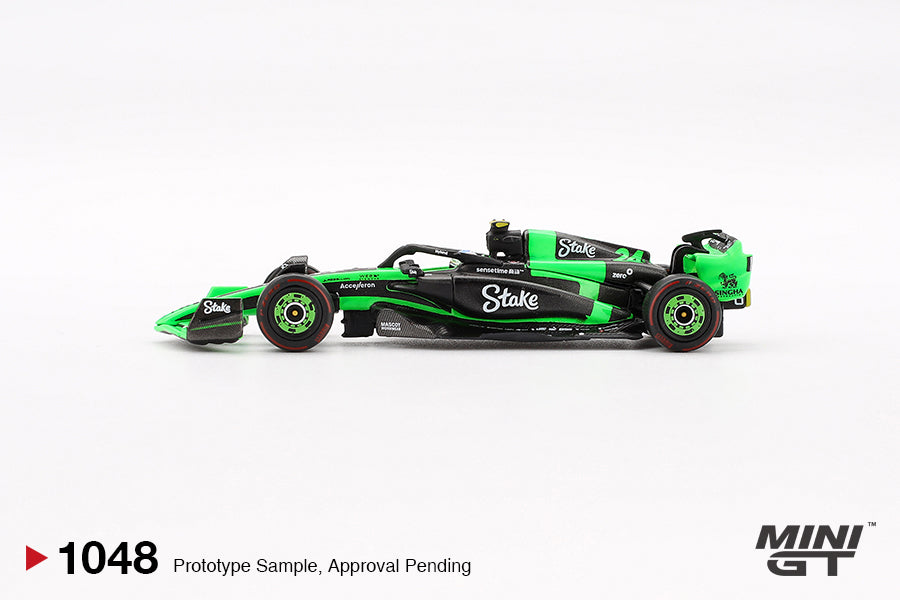 Mô hình xe Mini GT 1:64 Kick Sauber C44 #24 Guanyu Zhou 2024 F1 2024 Chinese GP - MGT01048