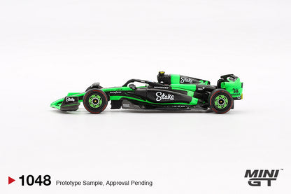 Mô hình xe Mini GT 1:64 Kick Sauber C44 #24 Guanyu Zhou 2024 F1 2024 Chinese GP - MGT01048