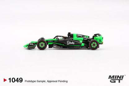 Mô hình xe Mini GT 1:64 Kick Sauber C44 #77 Valtteri Bottas 2024 F1 2024 Chinese GP - MGT01049