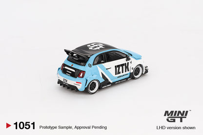 Mô hình xe Mini GT 1:64 Abarth 595 LB-WORKS x Abas Works IZTK - MGT01051
