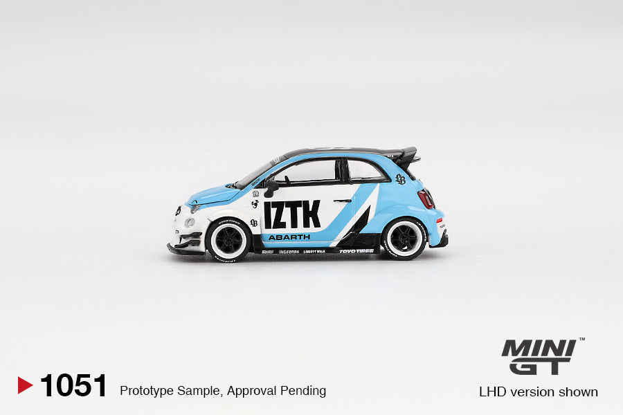 Mô hình xe Mini GT 1:64 Abarth 595 LB-WORKS x Abas Works IZTK - MGT01051