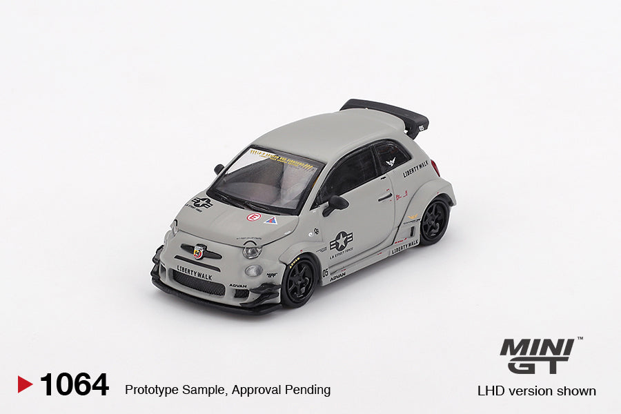 [PRE-SALE 09/2025] Mô hình xe Mini GT 1:64 Abarth-595-LB-WORKS-x-Abas-Works 
Fighters - MGT01064
