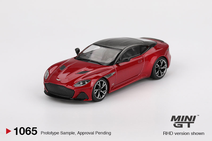 Mô hình xe Mini GT 1:64 Aston Martin DBS Hyper Red - MGT01065