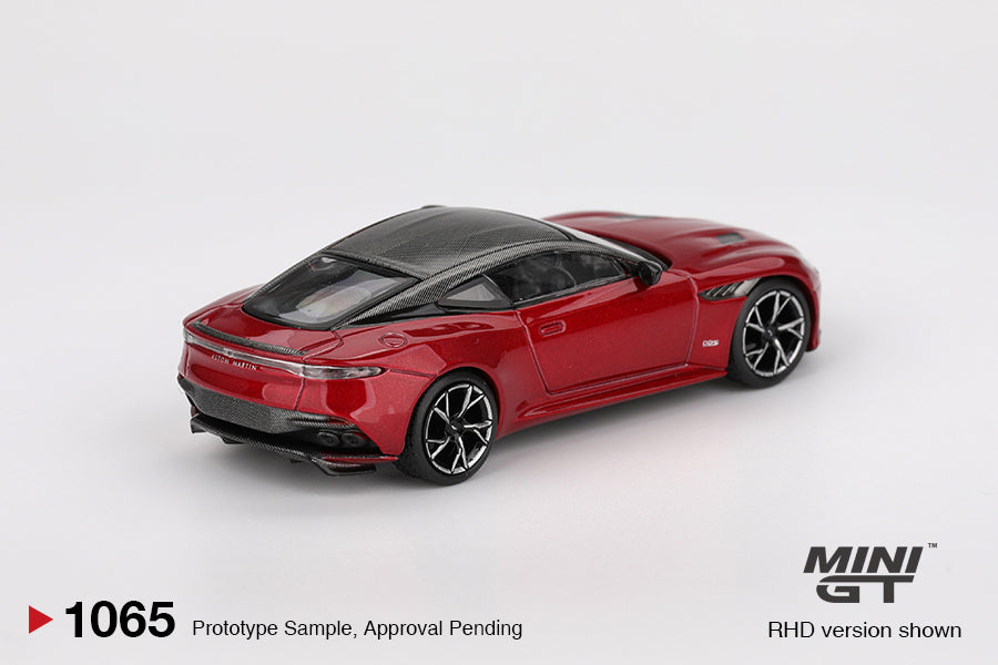 Mô hình xe Mini GT 1:64 Aston Martin DBS Hyper Red - MGT01065