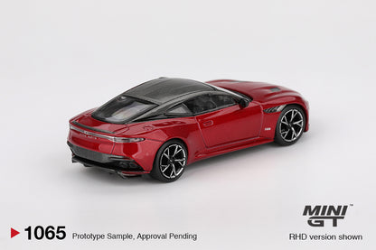 Mô hình xe Mini GT 1:64 Aston Martin DBS Hyper Red - MGT01065