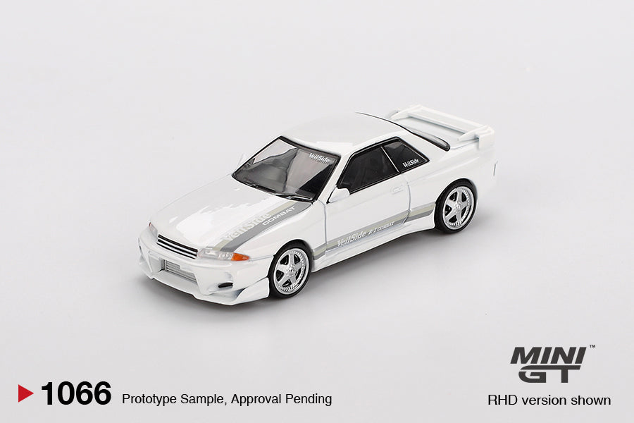 [PRE-SALE 09/2025] Mô hình xe Mini GT 1:64 Nissan-Skyline-GT-R-(R32)-VeilSide-Combat-C-I
White - MGT01066