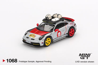 [PRE-SALE 09/2025] Mô hình xe Mini GT 1:64 Porsche-911-Dakar Uncle Rally - MGT01068