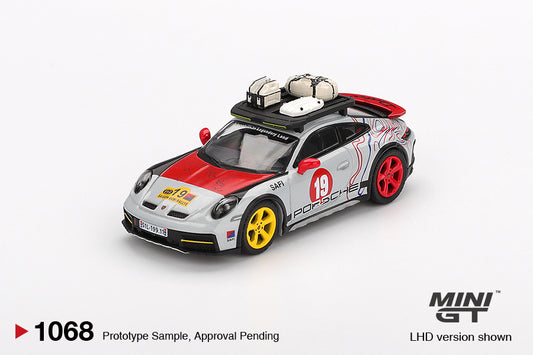 [PRE-SALE 09/2025] Mô hình xe Mini GT 1:64 Porsche-911-Dakar Uncle Rally - MGT01068