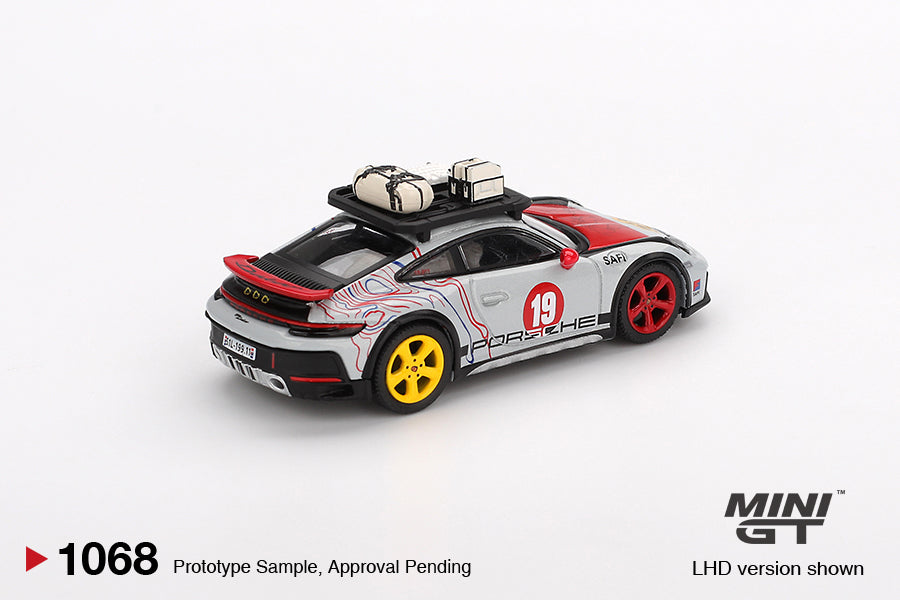 [PRE-SALE 09/2025] Mô hình xe Mini GT 1:64 Porsche-911-Dakar Uncle Rally - MGT01068