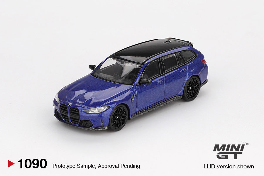 [Mocus Bán lượt mua trước] Sắp ra mắt Tháng 02/2026 mô hình xe Mini GT 1:64 BMW M3 Competition Touring Portimao Blue Metallic 1090