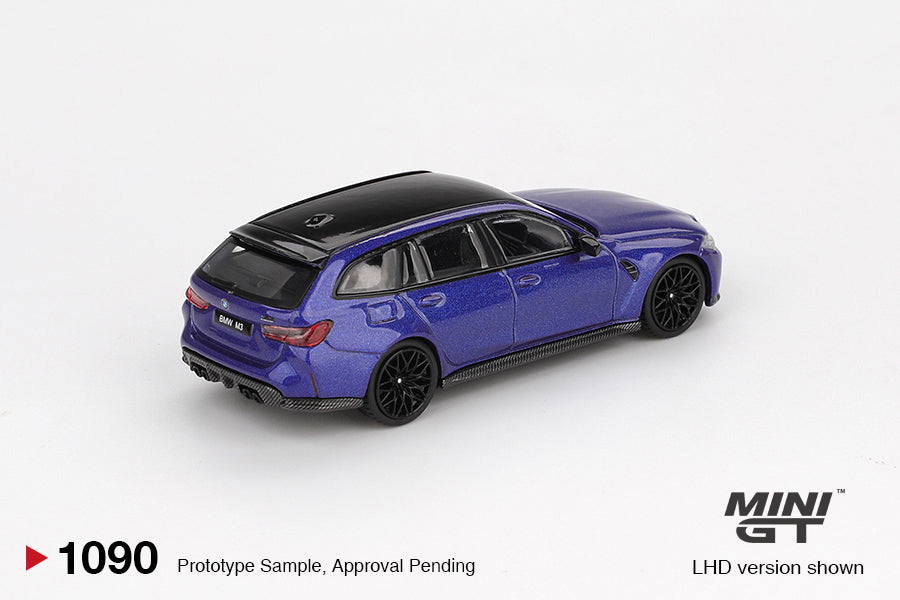 [Mocus Bán lượt mua trước] Sắp ra mắt Tháng 02/2026 mô hình xe Mini GT 1:64 BMW M3 Competition Touring Portimao Blue Metallic 1090