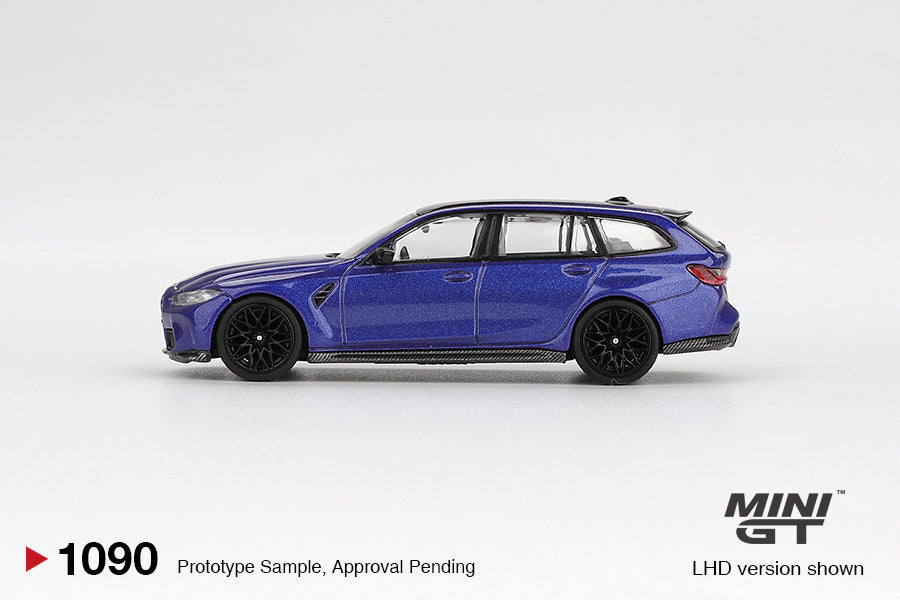 [Mocus Bán lượt mua trước] Sắp ra mắt Tháng 02/2026 mô hình xe Mini GT 1:64 BMW M3 Competition Touring Portimao Blue Metallic 1090