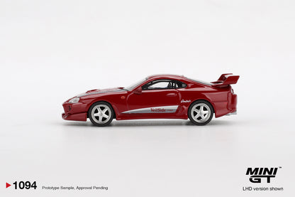 [Mocus Bán lượt mua trước] Sắp ra mắt Quý 01/2026 mô hình xe Mini GT 1:64 Toyota Supra VeilSide Combat V-I Red 1094