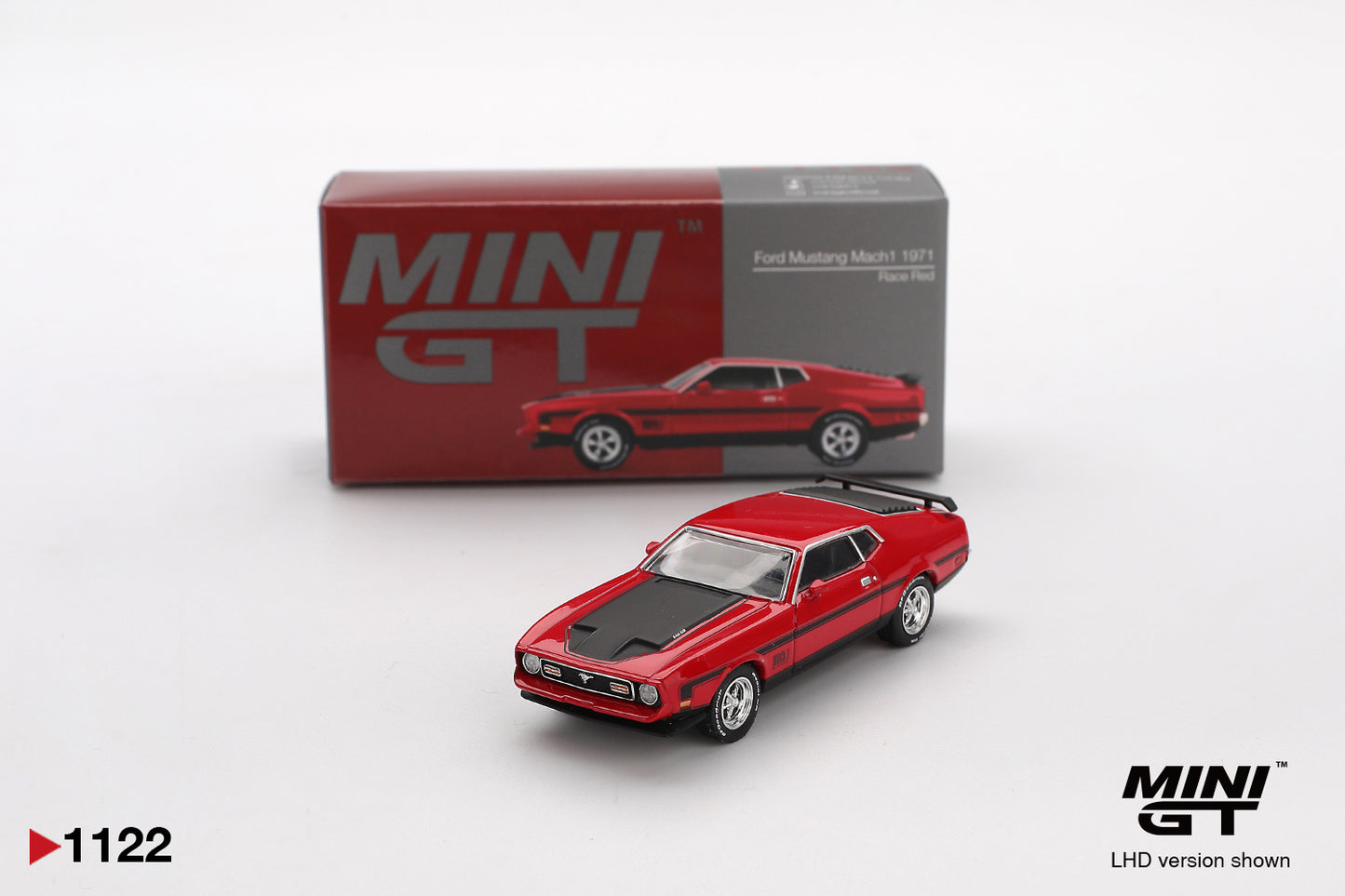 [Mocus Bán lượt mua trước] Sắp ra mắt tháng 11 2025 Mô hình xe Mini GT 1:64 Ford Ford Mustang Mach1 MGT01122