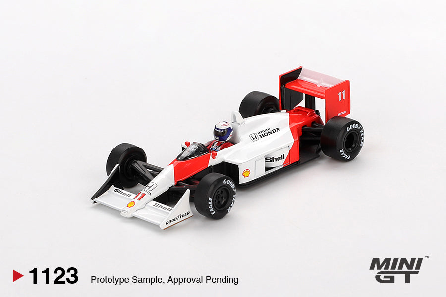 [Mocus Bán lượt mua trước] Sắp ra mắt tháng 11 2025 Mô hình xe Mini GT 1:64 McLaren MP4/4 F1 1988 MGT01123