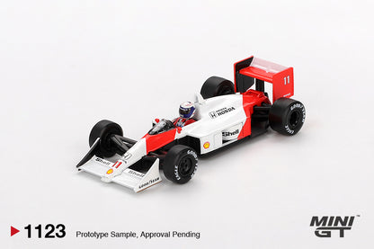 [Mocus Bán lượt mua trước] Sắp ra mắt tháng 11 2025 Mô hình xe Mini GT 1:64 McLaren MP4/4 F1 1988 MGT01123