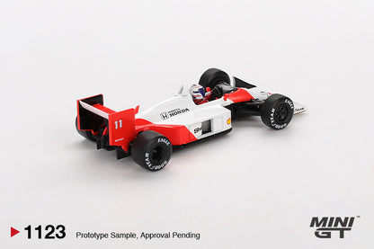 [Mocus Bán lượt mua trước] Sắp ra mắt tháng 11 2025 Mô hình xe Mini GT 1:64 McLaren MP4/4 F1 1988 MGT01123