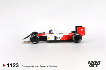 [Mocus Bán lượt mua trước] Sắp ra mắt tháng 11 2025 Mô hình xe Mini GT 1:64 McLaren MP4/4 F1 1988 MGT01123
