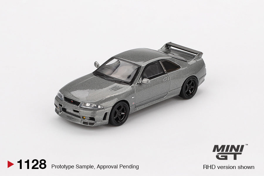 [Mocus Bán lượt mua trước] Sắp ra mắt tháng 12/2025  Mô hình xe Mini GT 1:64 Nissan Skyline GTR R33  MGT01128