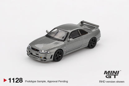 [Mocus Bán lượt mua trước] Sắp ra mắt tháng 12/2025  Mô hình xe Mini GT 1:64 Nissan Skyline GTR R33  MGT01128