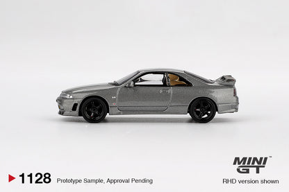 [Mocus Bán lượt mua trước] Sắp ra mắt tháng 12/2025  Mô hình xe Mini GT 1:64 Nissan Skyline GTR R33  MGT01128