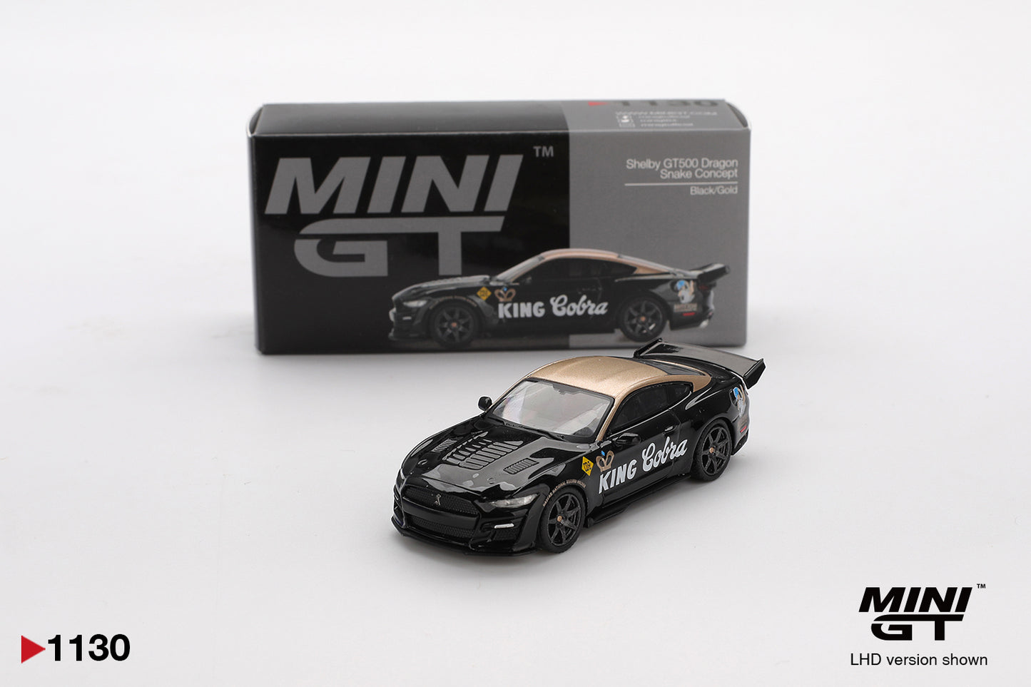[Mocus Bán lượt mua trước] Sắp ra mắt tháng 12/2025  Mô hình xe Mini GT 1:64 Ford Shelby GT500 Dragon Snake 64 MGT01130